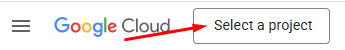 Создание проекта в Google Cloud Console