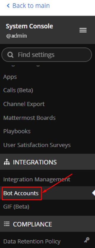 Создание бота в Mattermost