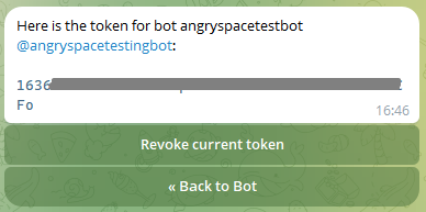 Подключение Telegram