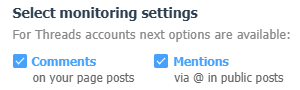 Threads connection