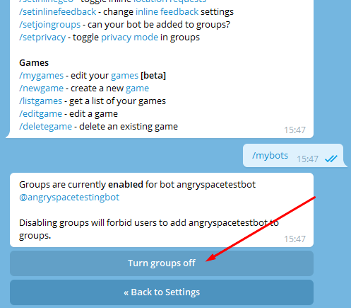 Disabling adding to groups